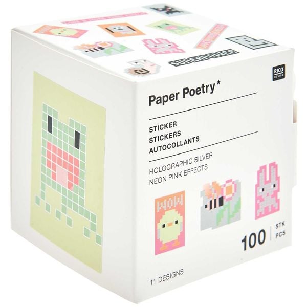 Produktbild: Sticker Futschikato, Pixel, 100