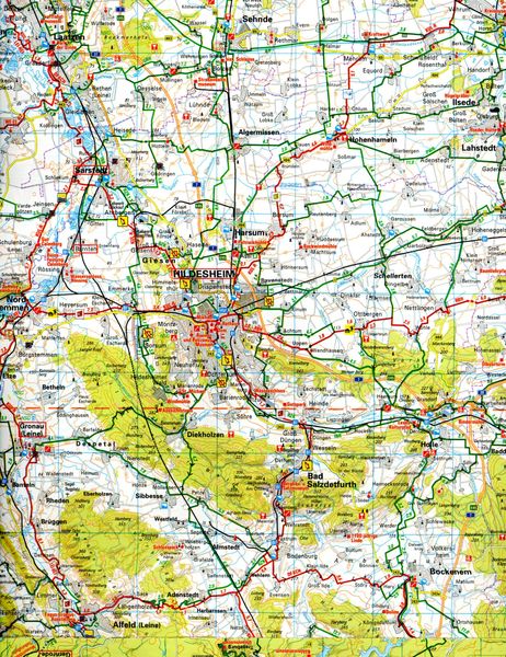 Produktbild: BVA ADFC Radtourenkarte Harz /Leinetal 1:150.000