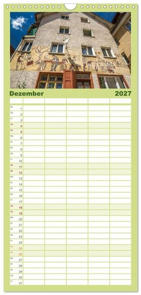 Produktbild: Familienplaner 2027 - Sch&ouml;nes Me&szlig;kirch mit 5 Spalten (Wandkalender, 21 x 45 cm) CALVENDO