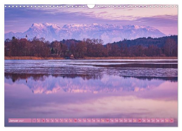 Produktbild: Alpenseen - Berge im Spiegel (Wandkalender 2027 DIN A3 quer), CALVENDO Monatskalender