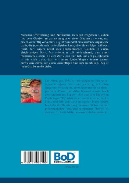 Produktbild: Der Glaube an die Liebe