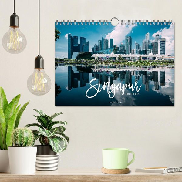 Produktbild: Singapur entdecken (Wandkalender 2026 DIN A4 quer), CALVENDO Monatskalender