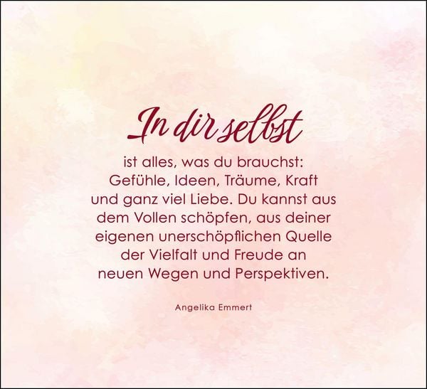 Produktbild: Motivierende Gedanken f&uuml;r jeden Tag