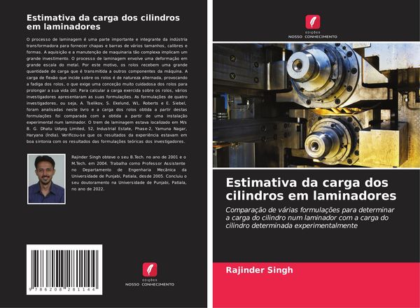 Produktbild: Estimativa da carga dos cilindros em laminadores