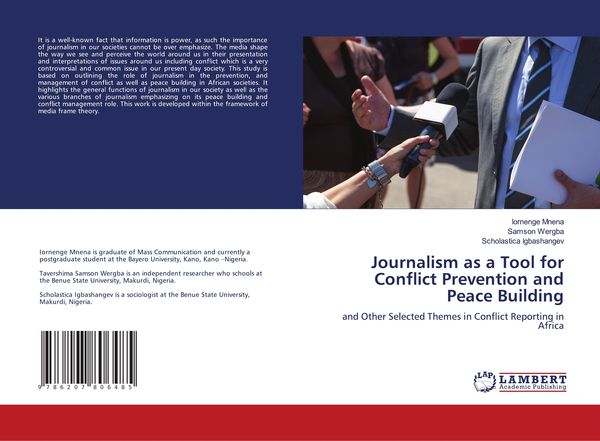 Produktbild: Journalism as a Tool for Conflict Prevention and Peace Building