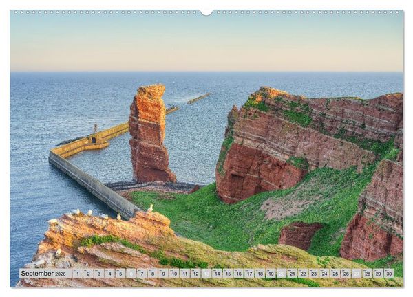 Produktbild: Wundersch&ouml;ne Nordsee - Faszinierende K&uuml;stenlandschaften (Wandkalender 2026 DIN A2 quer), CALVENDO Monatskalender