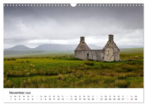 Produktbild: Schottland 2026 - Wildes Land im Norden (Wandkalender 2026 DIN A3 quer), CALVENDO Monatskalender