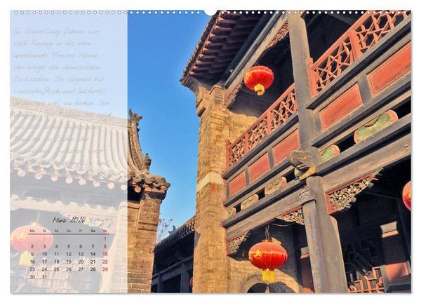 Produktbild: Geheimnisvolles China 2026 (hochwertiger Premium Wandkalender 2026 DIN A2 quer), Kunstdruck in Hochglanz