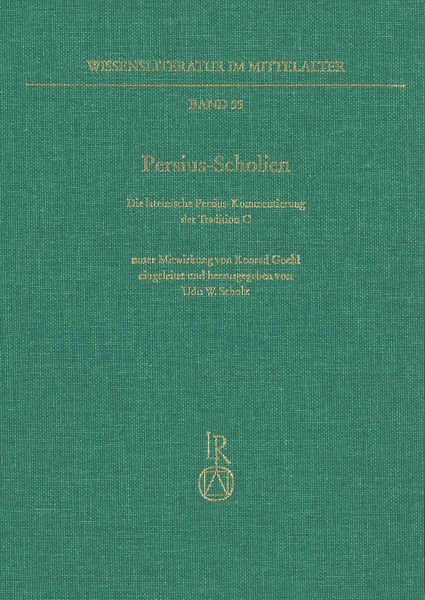 Produktbild: Persius-Scholien