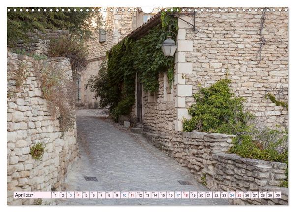 Produktbild: Provence. A journey through the villages of the French Provence (Wall Calendar 2027 DIN A3 landscape), CALVENDO 12 Month Wall Calendar