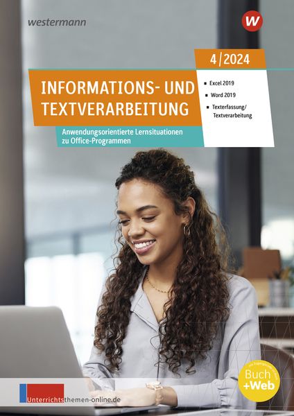 Produktbild: Unterrichtsthemen Informations- und Textverarbeitung. Ausgabe 4/2024