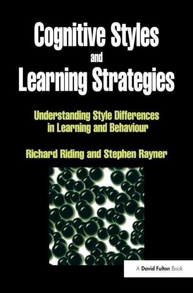 Produktbild: Cognitive Styles and Learning Strategies