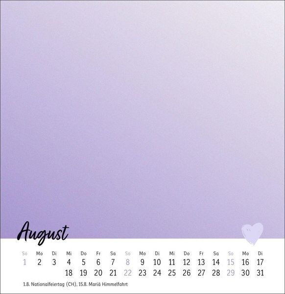 Produktbild: Kreativkalender zum Aufstellen Mit Liebe gemacht 2027