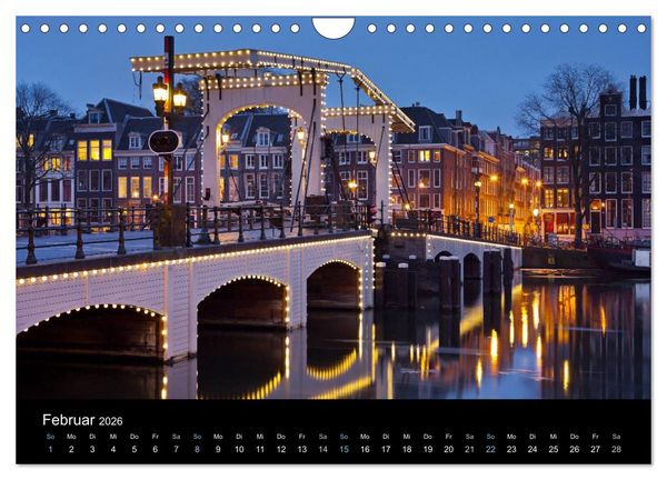 Produktbild: Metropolen zur blauen Stunde 2026 (Wandkalender 2026 DIN A4 quer), CALVENDO Monatskalender