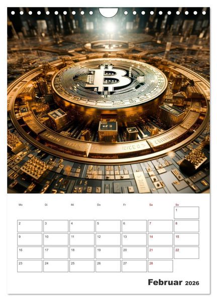 Produktbild: KRYPTO Cooler Terminplaner (Wandkalender 2026 DIN A4 hoch), CALVENDO Monatskalender