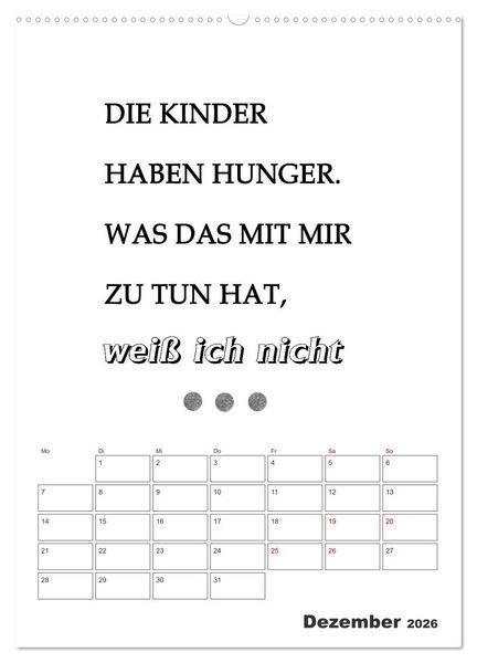 Produktbild: Spr&uuml;che f&uuml;r die K&uuml;che. Mit Jahresplaner (hochwertiger Premium Wandkalender 2026 DIN A2 hoch), Kunstdruck in Hochglanz