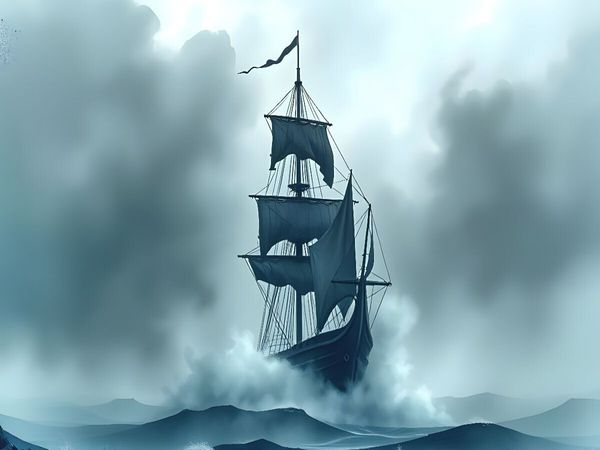 Produktbild: CALVENDO Puzzle Nebelsegler | 1000 Teile Lege-Gr&ouml;&szlig;e 64x48cm Foto-Puzzle f&uuml;r gl&uuml;ckliche Stunden