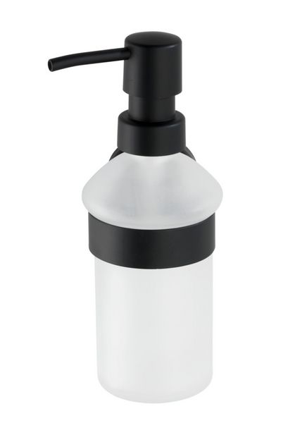 Produktbild: Seifenspender Mod. Bosio Edelstahl Black matt, Fassungsverm&ouml;gen ca. 200 ml