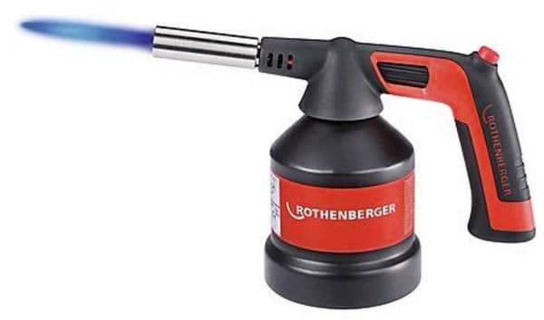 "Rothenberger ROFLAME 4 PIEZO, 7/16\"-EU Lötlampe"