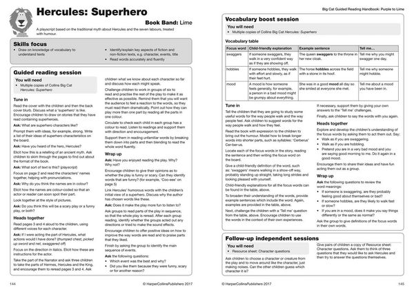 Produktbild: Collins Big Cat - Guided Reading Handbook Orange to Lime