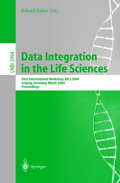 Produktbild: Data Integration in the Life Sciences