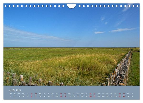 Produktbild: Westerhever (Wandkalender 2026 DIN A4 quer), CALVENDO Monatskalender