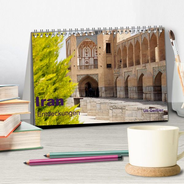 Produktbild: Iran - Entdeckungen (Tischkalender 2026 DIN A5 quer), CALVENDO Monatskalender