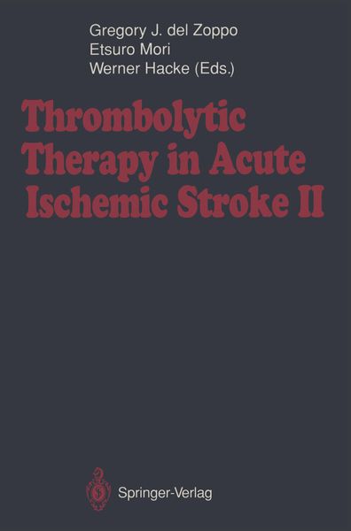 Produktbild: Thrombolytic Therapy in Acute Ischemic Stroke II
