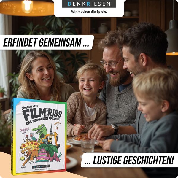 Produktbild: DENKRIESEN - Filmriss - "Das merkw&uuml;rdige Familienspiel"