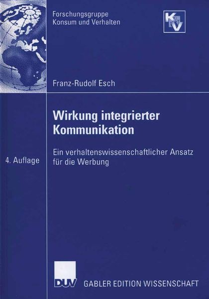 Produktbild: Wirkung integrierter Kommunikation