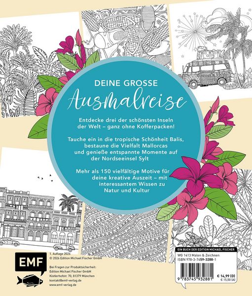 Produktbild: Meine gro&szlig;e Ausmalwelt &ndash;&nbsp;Inselparadiese
