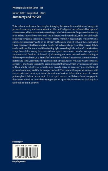 Produktbild: Autonomy and the Self