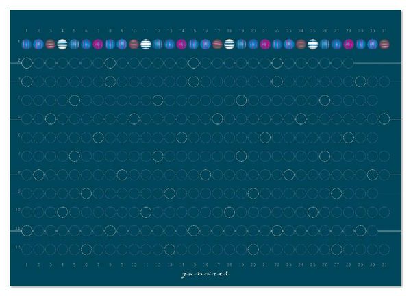 Produktbild: Une perle pour chaque jour (Calendrier mural 2026 DIN A3 vertical), CALVENDO calendrier mensuel