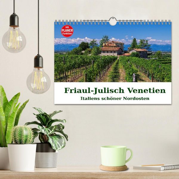 Produktbild: Friaul-Julisch Venetien - Italiens sch&ouml;ner Nordosten (Wandkalender 2026 DIN A4 quer), CALVENDO Monatskalender