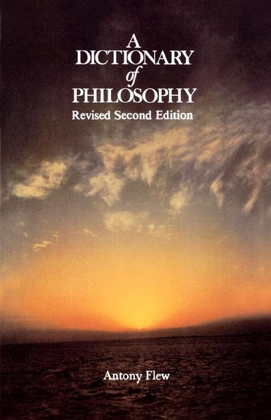 Produktbild: A Dictionary of Philosophy