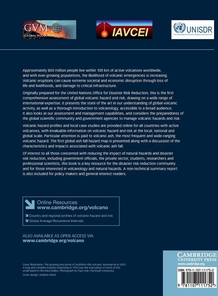 Produktbild: Global Volcanic Hazards and Risk