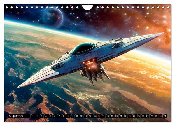 Produktbild: Mobilit&auml;t im All (Wandkalender 2026 DIN A4 quer), CALVENDO Monatskalender