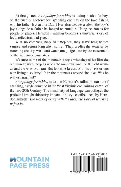 Produktbild: An Apology for a Man