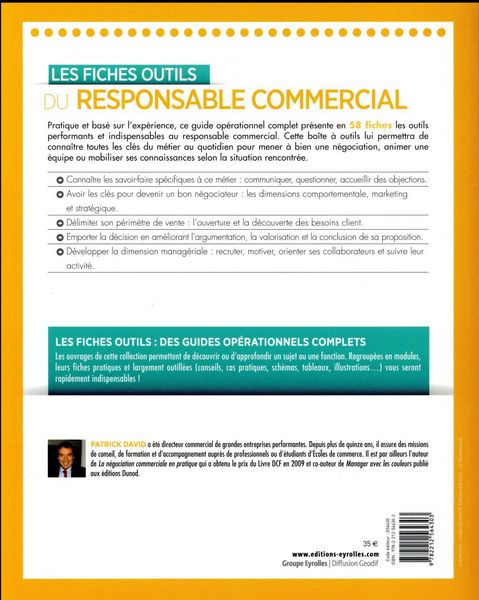 Produktbild: Fiches outils du responsable