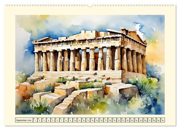 Produktbild: Europas Metropolen (hochwertiger Premium Wandkalender 2026 DIN A2 quer), Kunstdruck in Hochglanz