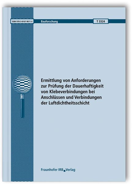 Ackermann, T: Ermittlung von Anforderungen Klebeverbindungen