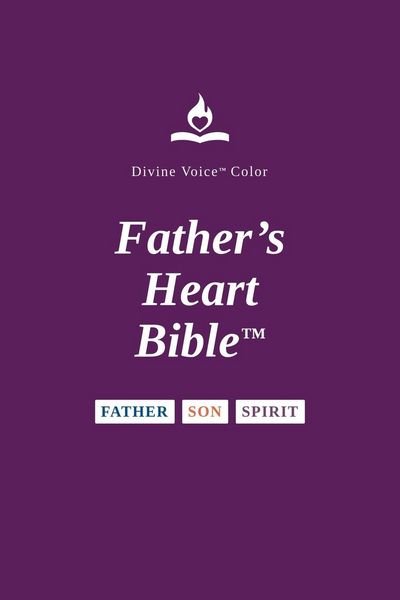 Produktbild: Father's Heart Bible - Large Print - Plum Paperback