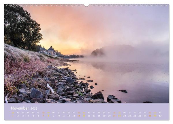 Produktbild: Elbflorenz - Dresden und Umgebung (Wandkalender 2026 DIN A2 quer), CALVENDO Monatskalender