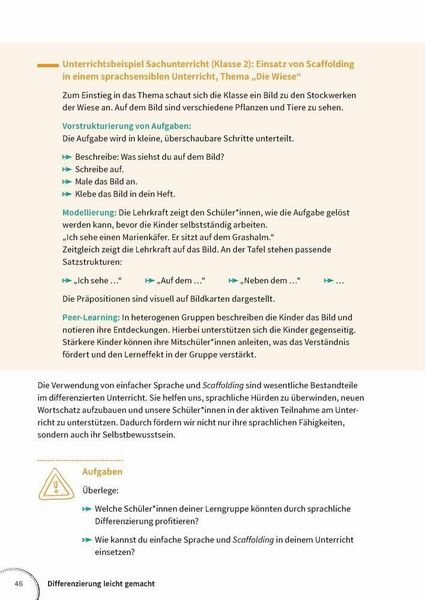 Produktbild: Differenzierung leicht gemacht &ndash; Klasse 1&ndash;4