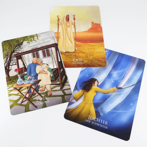 Produktbild: Sufi-Tarot - Der Weg des Herzens: 78 Tarotkarten mit Anleitung