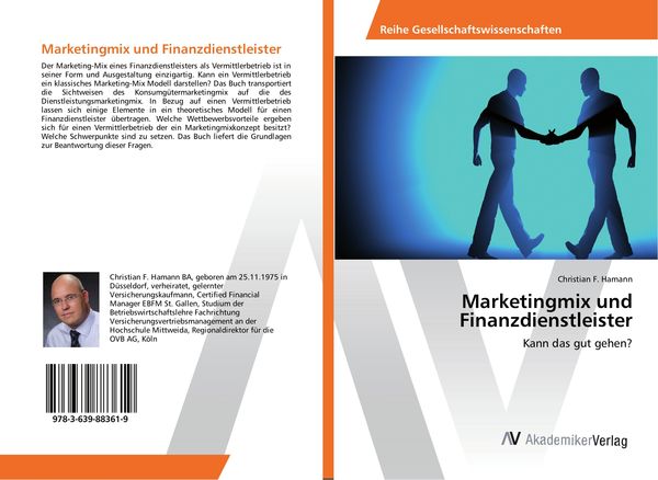 Marketingmix und Finanzdienstleister, Taschenbuch von Christian F. Hamann, AV Akademikerverlag, 9783639883619