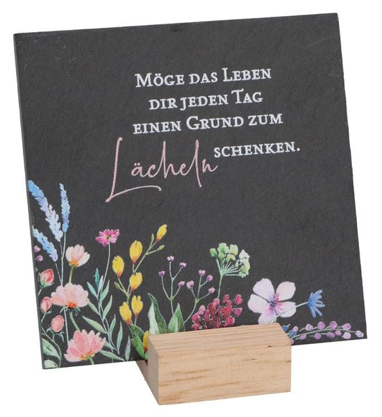 Produktbild: Schiefertafel - Ein Grund zum L&auml;cheln
