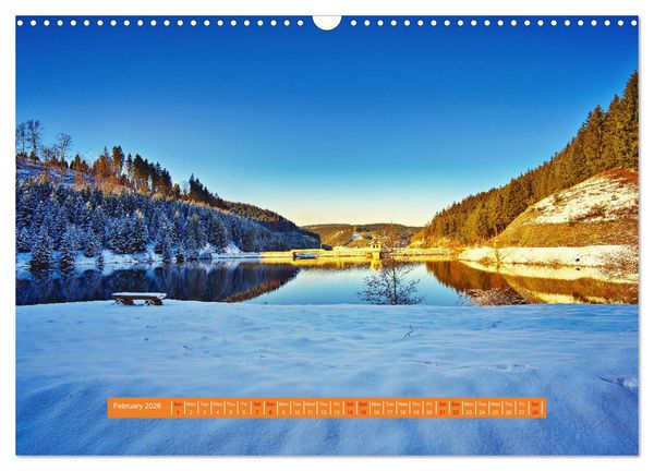 Produktbild: Unique Thuringian Forest (Wall Calendar 2026 DIN A3 landscape), CALVENDO 12 Month Wall Calendar