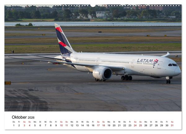 Produktbild: Flieger von Boeing (Wandkalender 2026 DIN A2 quer), CALVENDO Monatskalender