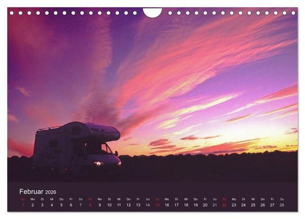 Produktbild: Wohnmobil-Reisen (Wandkalender 2026 DIN A4 quer), CALVENDO Monatskalender